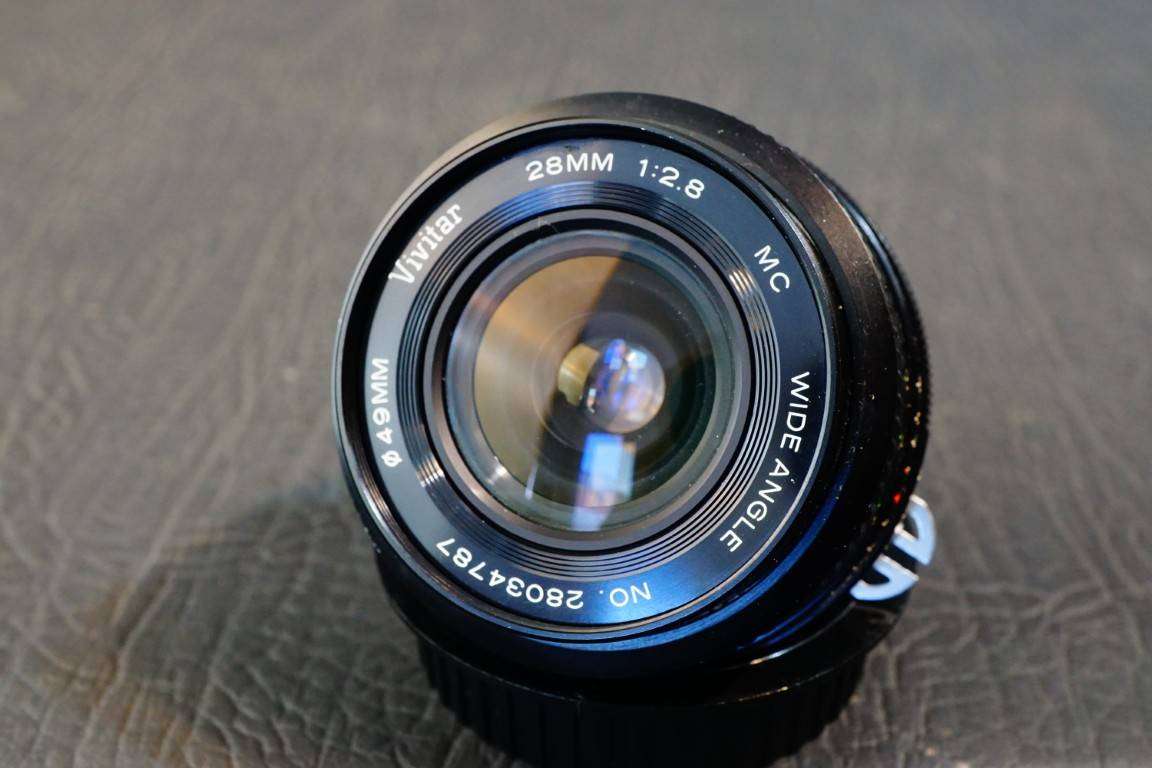 Vivitar MC Wide Angle 28mm F2.8 Lens in Nikon AI Mount  **Great Condition**