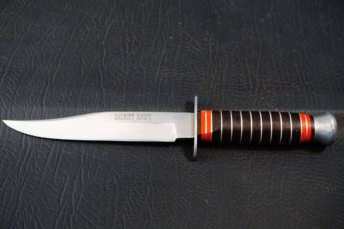 Vintage Sheriff Knife made in Brazil **Good Condition**