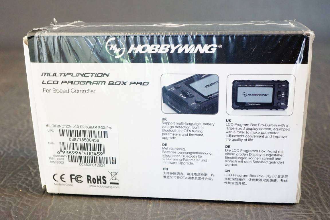 HobbyWing Multifunction LCD Program Box PRO G3 **Excellent Condition**