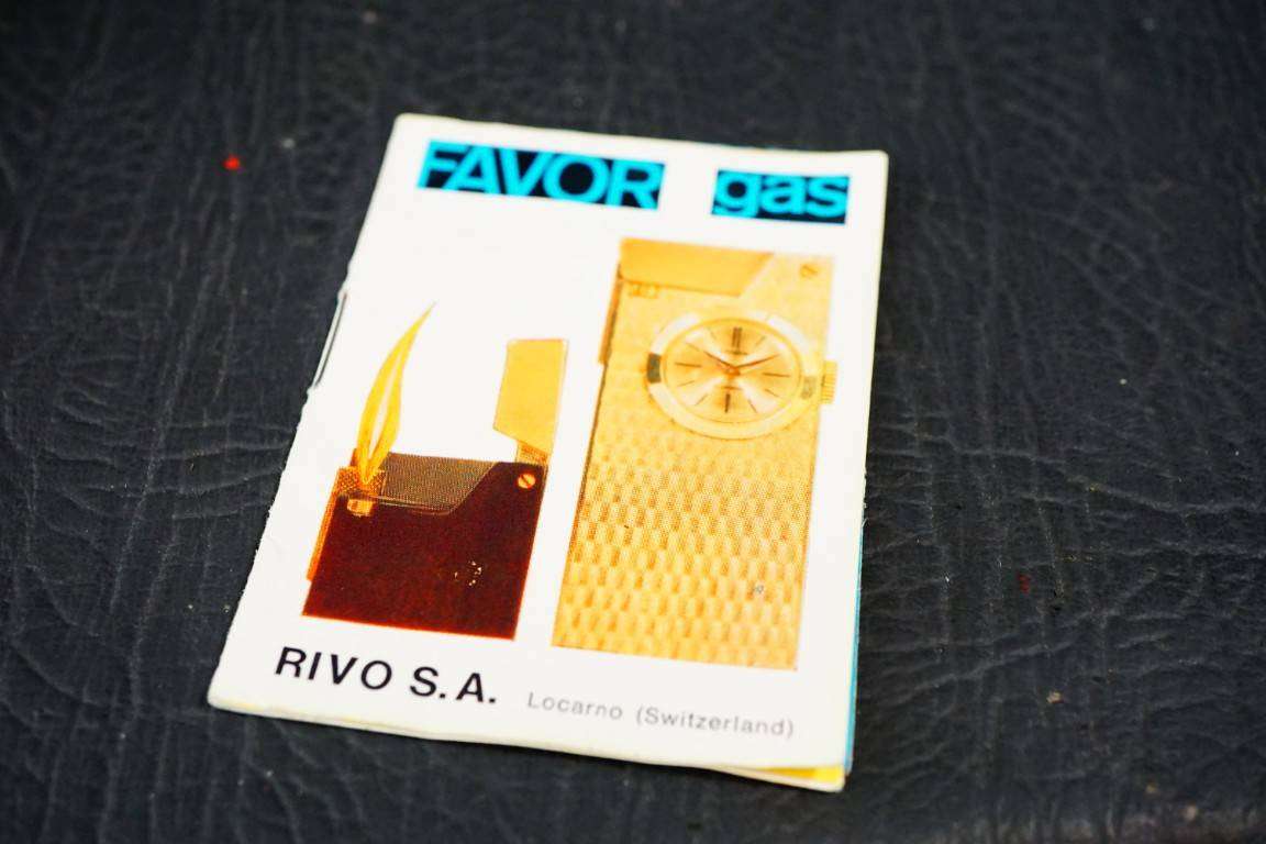 Vintage Rivo Swiss Made Lighter Lucerne Switzerland **Great Condition**