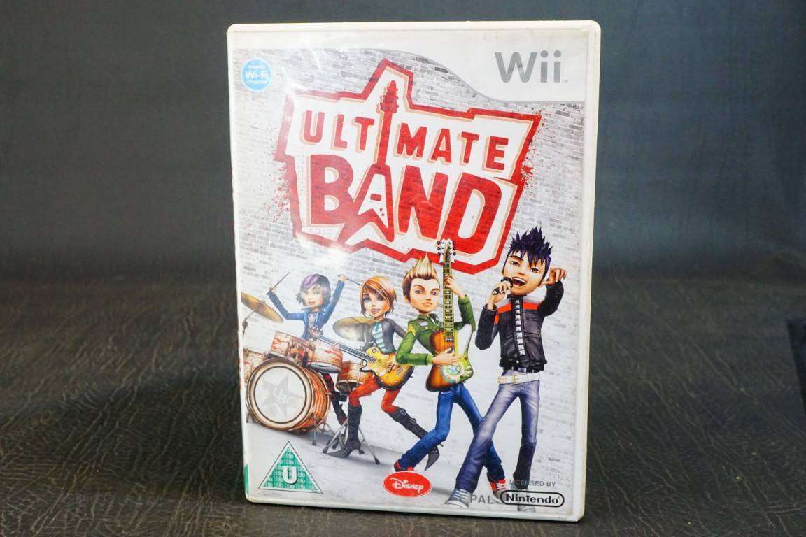 Ultimate Band (Nintendo Wii, 2008) Complete with Manual
