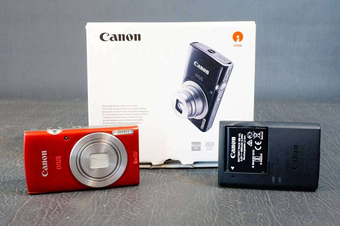 Canon IXUS 185 Compact Digital Camera 20MP 8X Optical Zoom + Original Packaging **Great Condition**