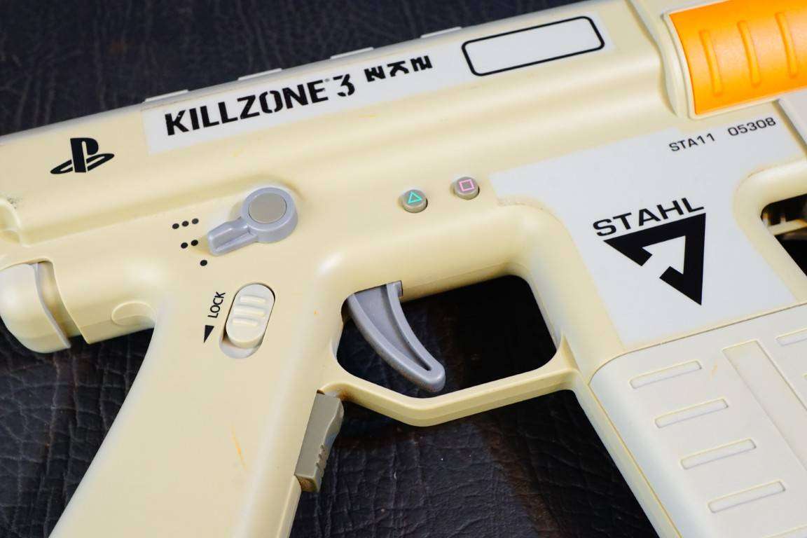 Sony PlayStation 3 PS3 Move Sharp Shooter Motion Controller Gun Killzone 3 **Tested and Working**