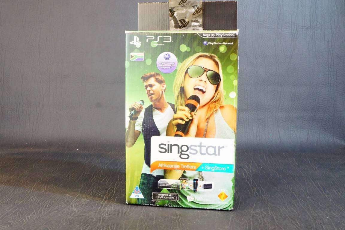 Singstar Complete Set Box PlayStation 3 + 2 Wireless Microphones PS **Tested and Working**