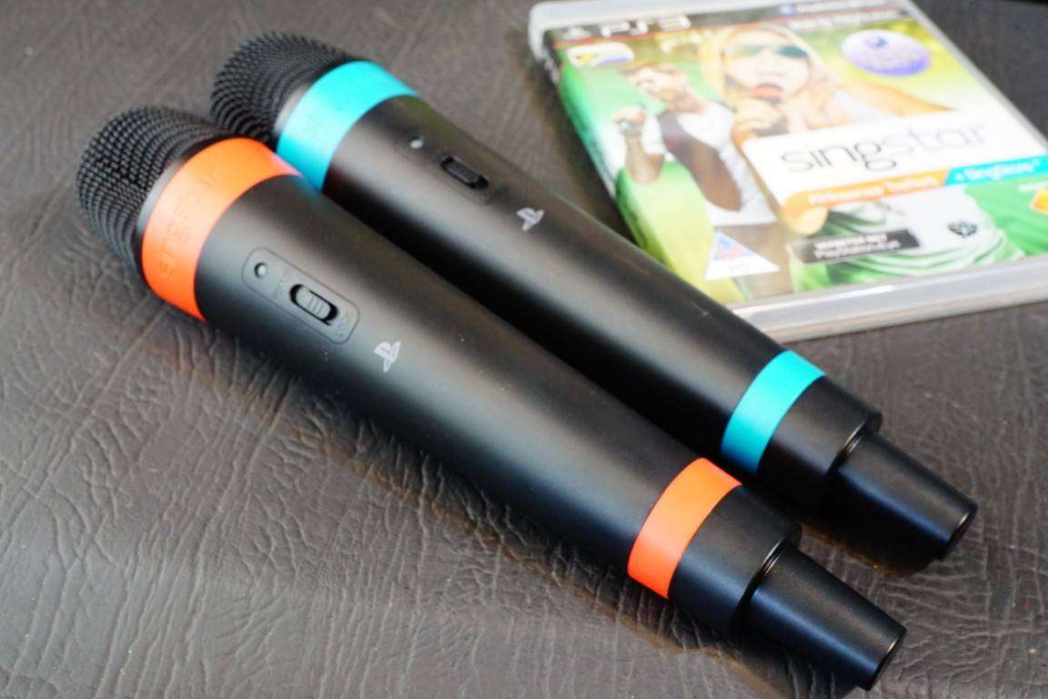 Singstar Complete Set Box PlayStation 3 + 2 Wireless Microphones PS **Tested and Working**
