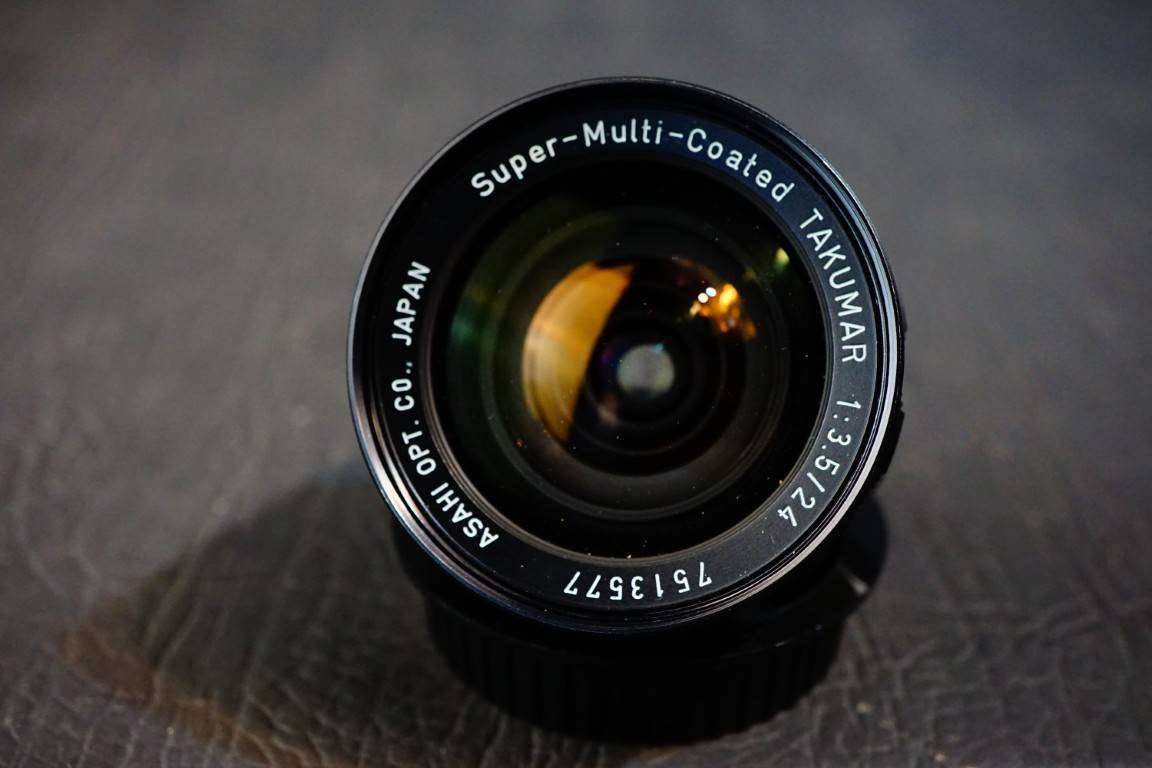 Pentax Asahi Super Multi Coated Takumar 24mm F3.5 lens in M42 Mount  **Great Condition**