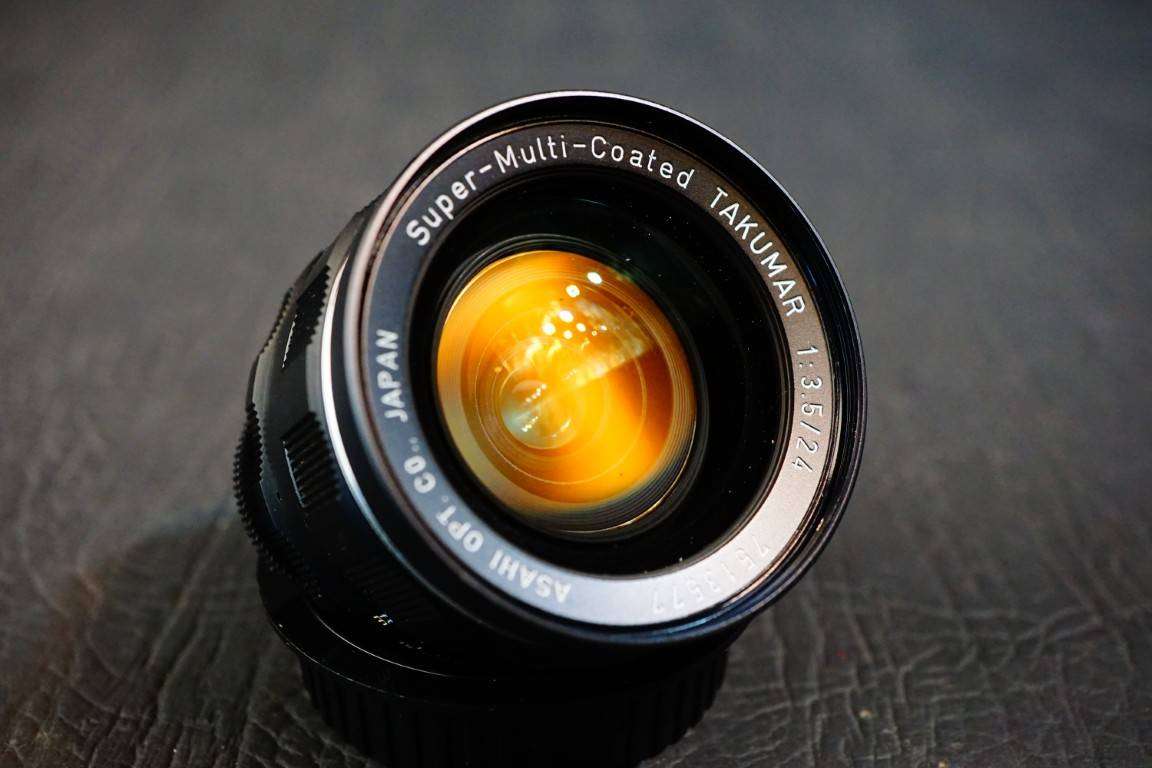 Pentax Asahi Super Multi Coated Takumar 24mm F3.5 lens in M42 Mount  **Great Condition**