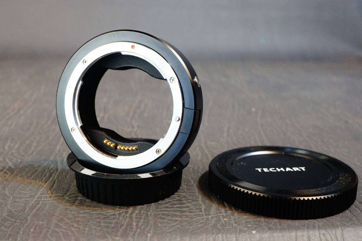 Techart Canon EF Lens to Fujifilm GFX Autofocus Adapter (EF-GFX / EFFG01+) **Great Condition**