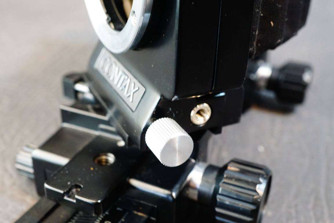 CONTAX PC-bellows Tilt Shift Focusing Macro Rail Contax CY Mount  **Great Condition**