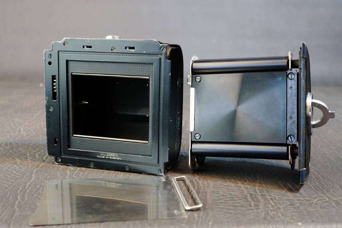 Hasselblad A16 Black 6x4.5 645 Film Back Holder Type II matching Serial Number **Great Condition**