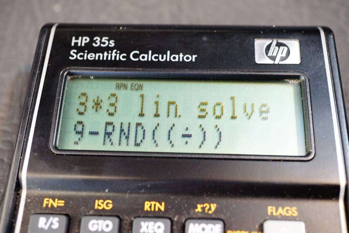 Vintage Hewlett Packard HP-35s Scientific Calculator **Great Condition**