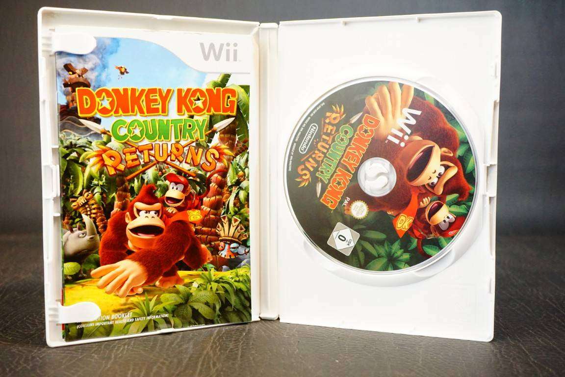 Nintendo Wii Donkey Kong - Country Returns Complete with Manual