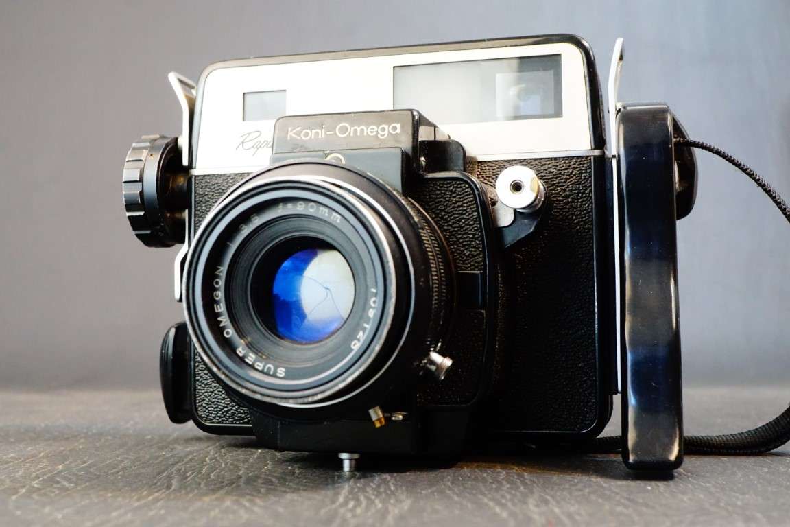 Koni Omega Rapid 6x7 120 Film Rangefinder Camera with Super Omegon 90mm F3.6 Lens **Great Condition*