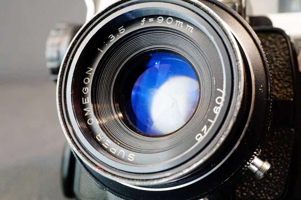 Koni Omega Rapid 6x7 120 Film Rangefinder Camera with Super Omegon 90mm F3.6 Lens **Great Condition*