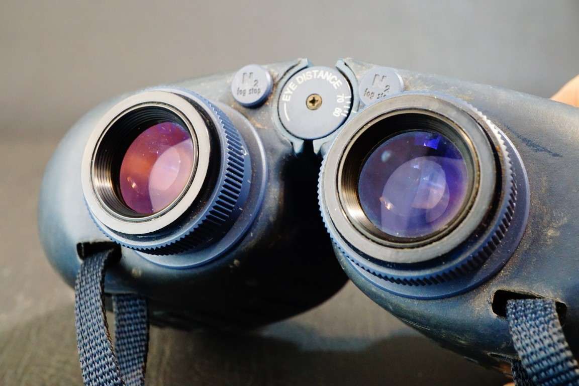 Rare Blue Steiner Sailing 7x50 Binoculars **Good Condition**