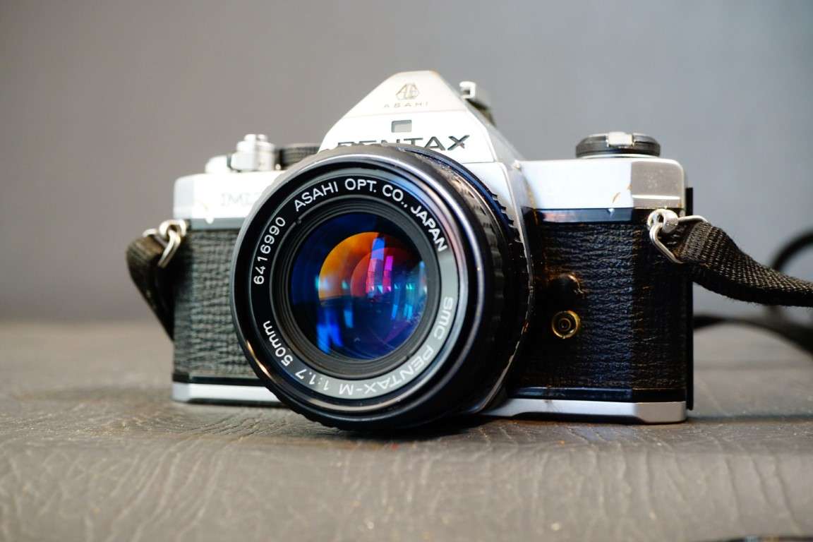 Asahi Pentax MX 35mm SLR Film Camera with Pentax 50mm F1.7 Lens  **Great Condition**