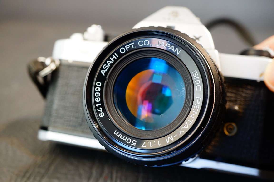 Asahi Pentax MX 35mm SLR Film Camera with Pentax 50mm F1.7 Lens  **Great Condition**