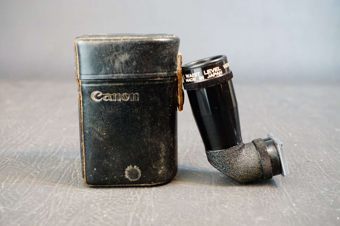 Canon Waist Level Viewer 2 with Case Made in Japan for FL System AE1 Program **Good Condition**