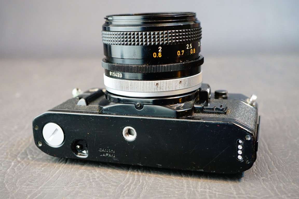 Canon A1 35mm SLR Film Camera with Canon FD 50mm F1.8 Lens  **Great Condition**