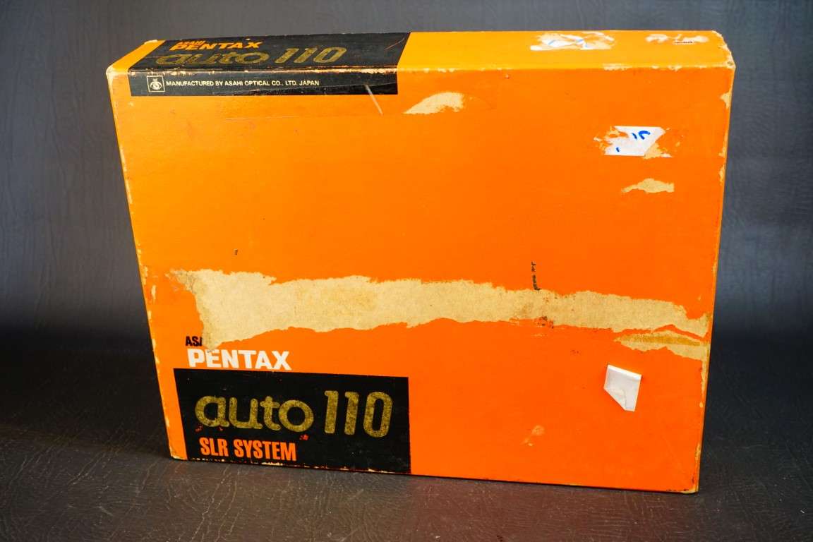 Pentax Auto 110 Auto 110 SLR Film Camera 3 Lens Kit with Box **Great Condition**