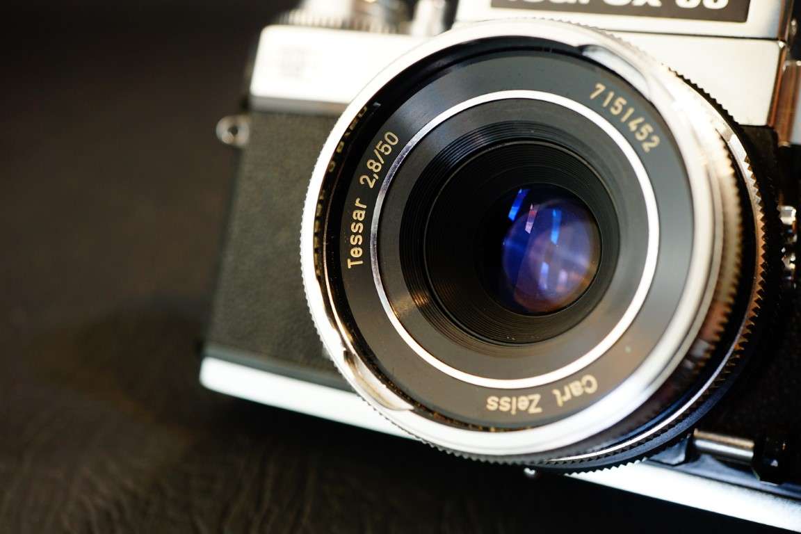 Zeiss Ikon Voigtlander Icarex 35 35mm Slr Camera with Carl Zeiss Tessar 50 F2.8 **Great Condition**