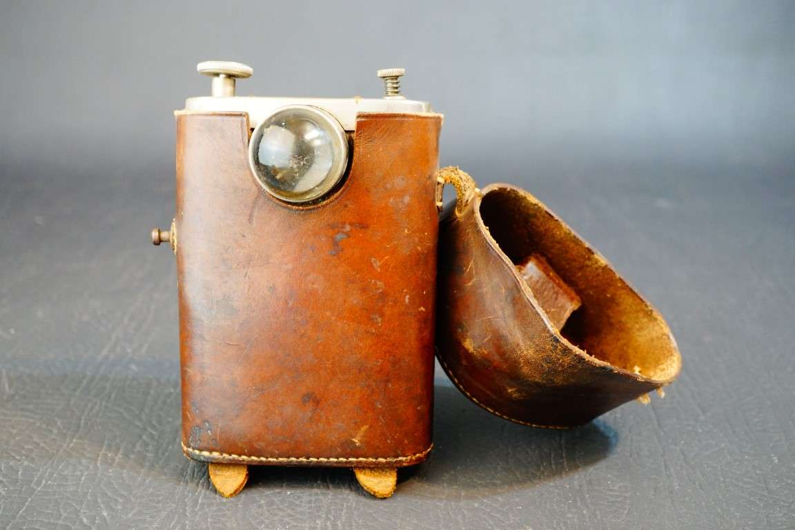 WW1 BRITISH OFFICERS ORILUX TRENCH LAMP **OK Condition**