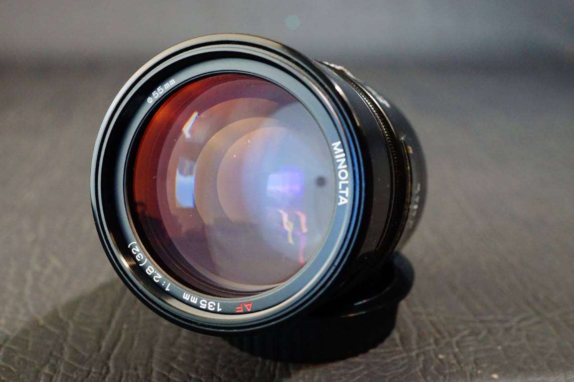 Minolta AF 135mm F2.8 Lens for Sony Minolta A Alpha Mount **Great Condition**