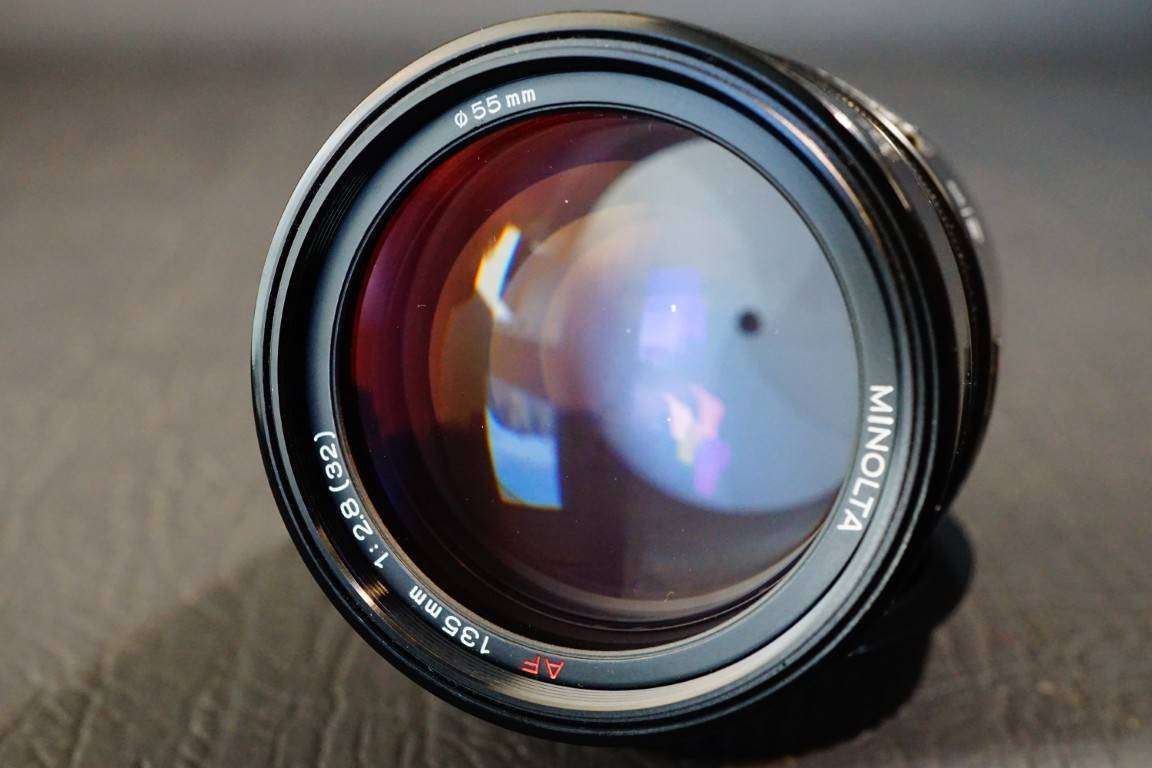 Minolta AF 135mm F2.8 Lens for Sony Minolta A Alpha Mount **Great Condition**
