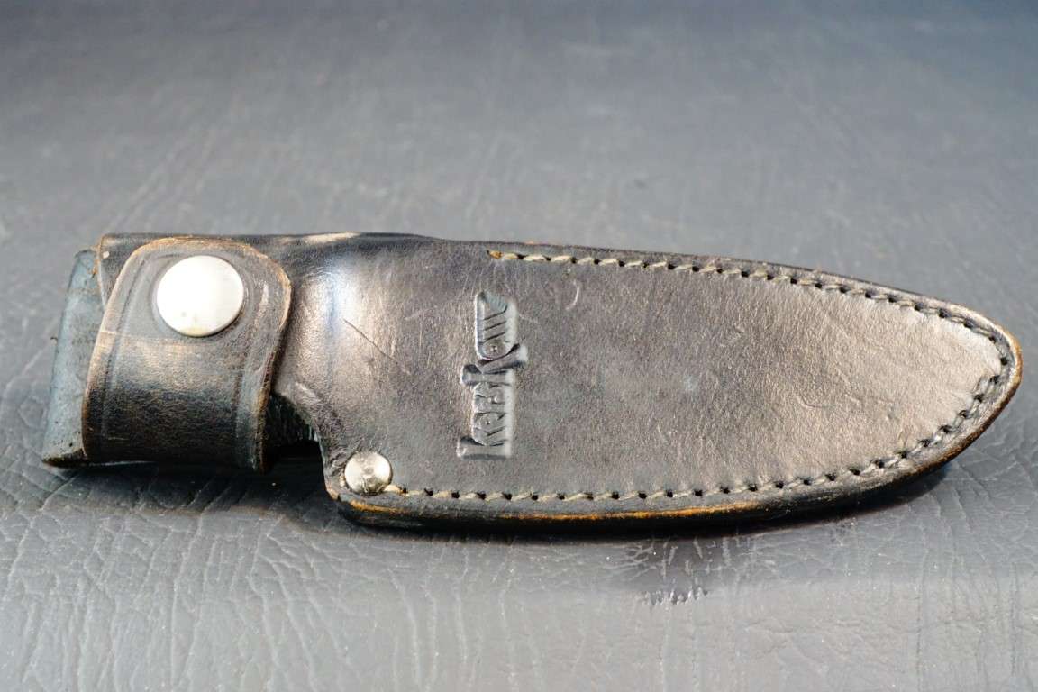 *Rare* Kershaw Deer Hunter II Model 2030 Hunting Knife with Sheath  **Very Good Condition**