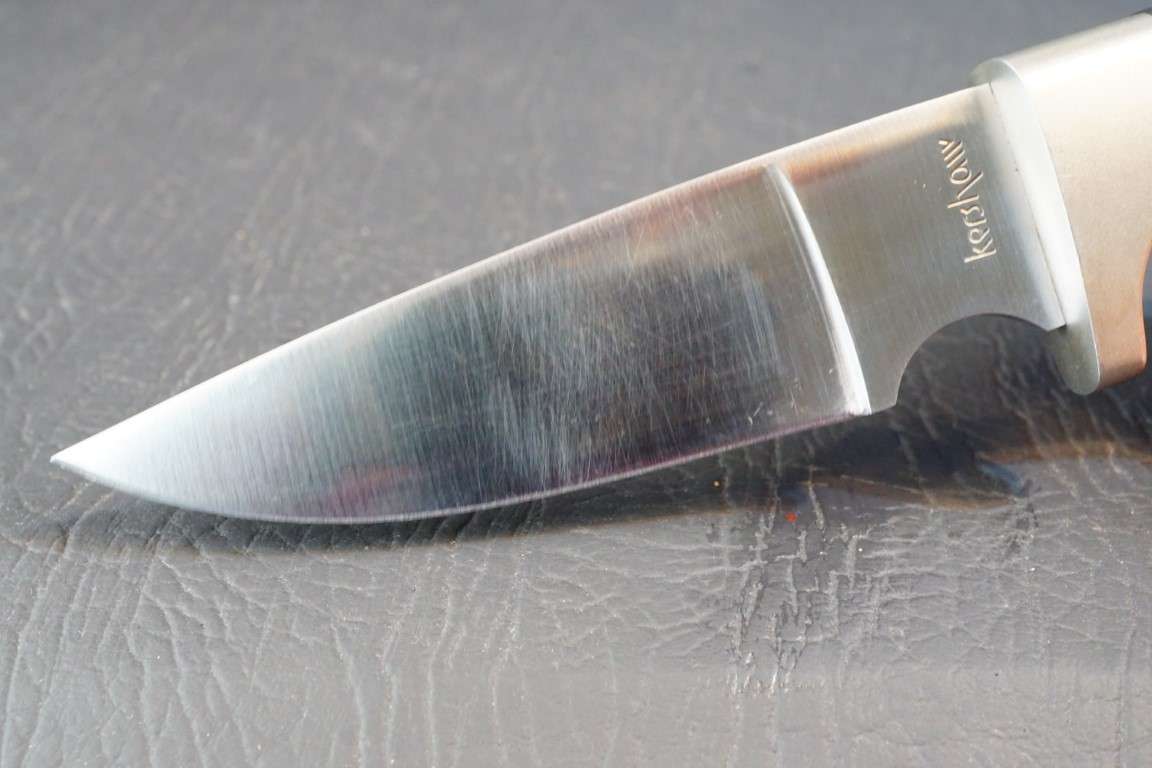 *Rare* Kershaw Deer Hunter II Model 2030 Hunting Knife with Sheath  **Very Good Condition**