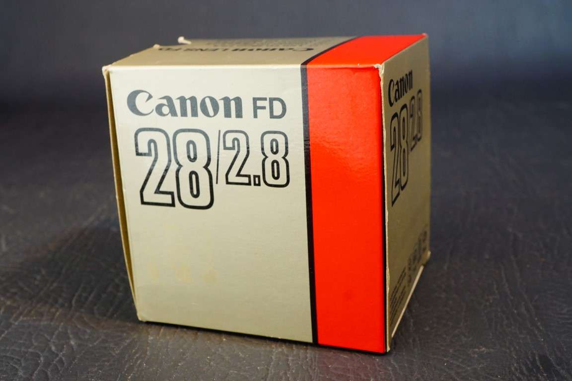 **Boxed** Canon FD 28mm F2.8 Lens in Canon FD Mount  **Excellent Condition**