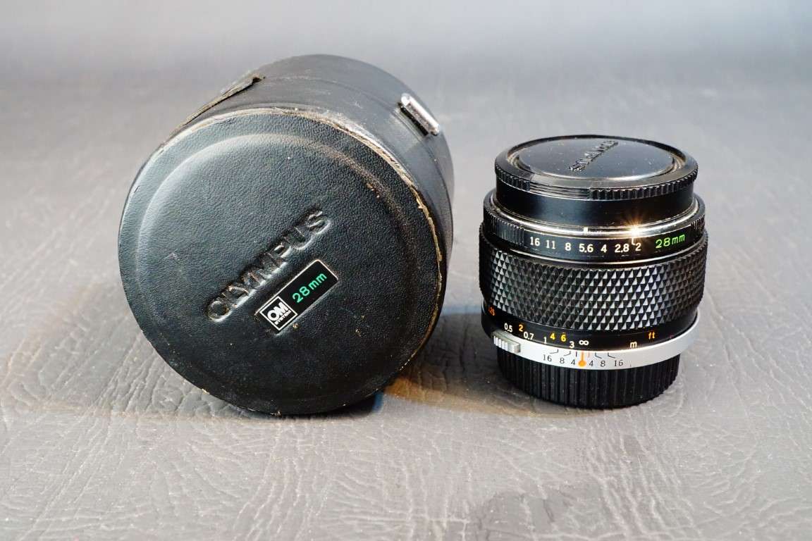 Olympus Zuiko MC Auto W 28mm F2 Lens for Olympus OM Mount