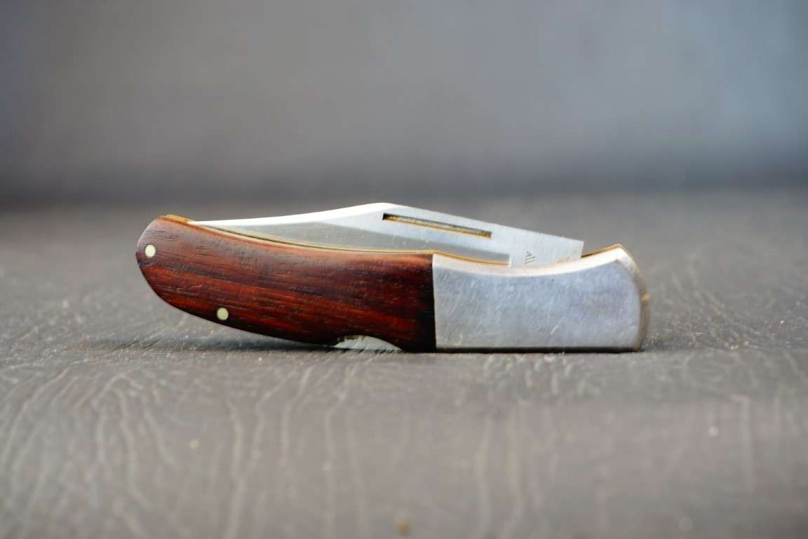 Large Discontinued Vintage Kershaw 4200 Big Joe Lock Back Pocket Knife  **Good Condition**