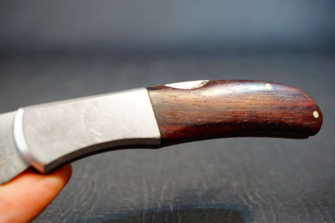 Large Discontinued Vintage Kershaw 4200 Big Joe Lock Back Pocket Knife  **Good Condition**