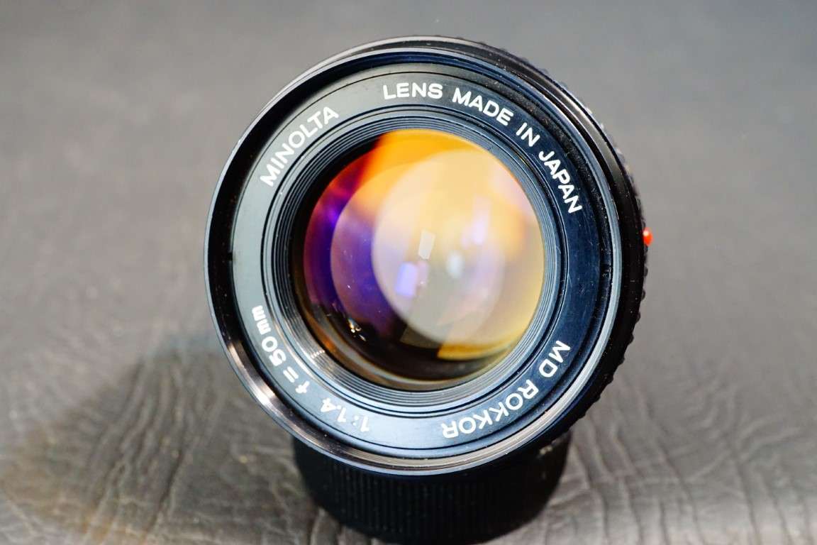 **Bokeh Legend** Minolta MD Rokkor PG 50mm F1.4 in Minolta MD Mount  **Excellent Condition**