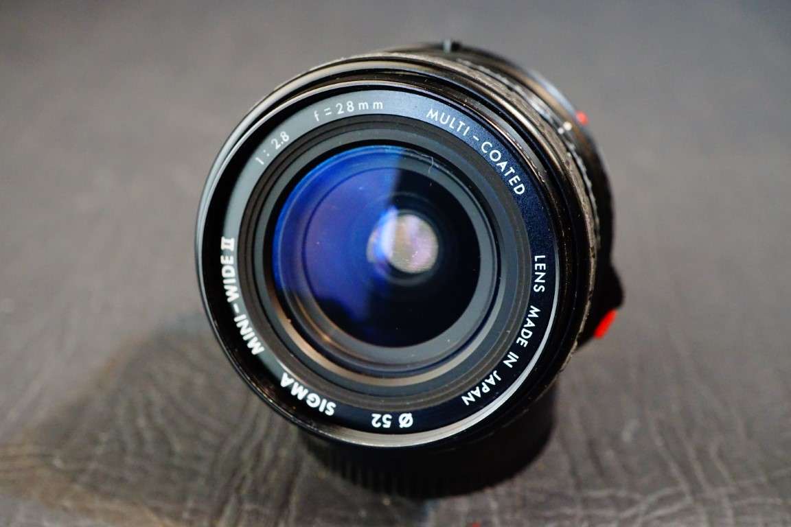 Sigma Mini Wide II Multi Coated 28mm F2.8 in Canon FD Mount  **Great Condition**