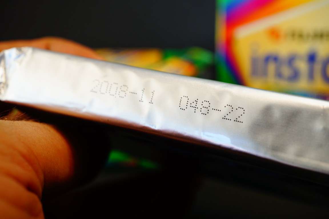 4 x packs Fujifilm Instax Wide Film Plain Pack of 10 - Expired 2008