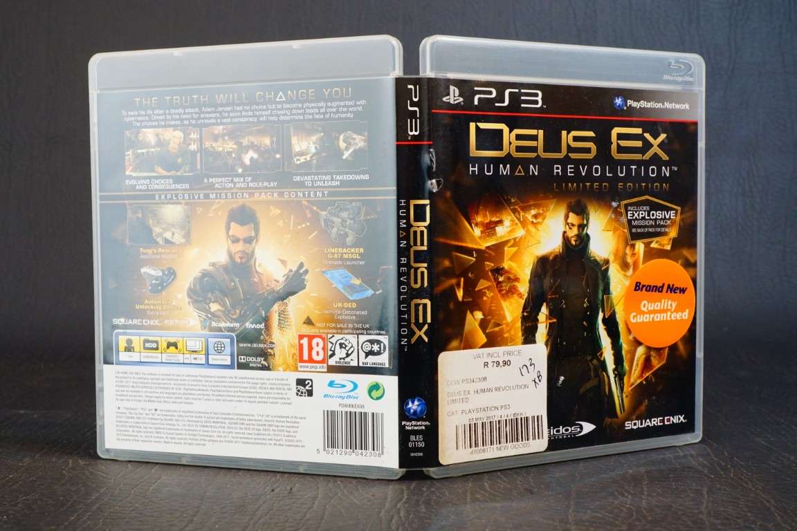 Deus Ex: Human Revolution - Playstation 3 (PS3)