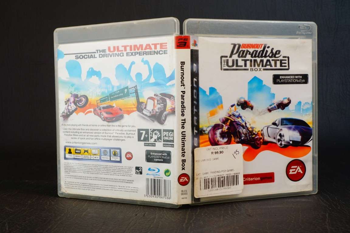 Burnout Paradise - Playstation 3 (PS3)