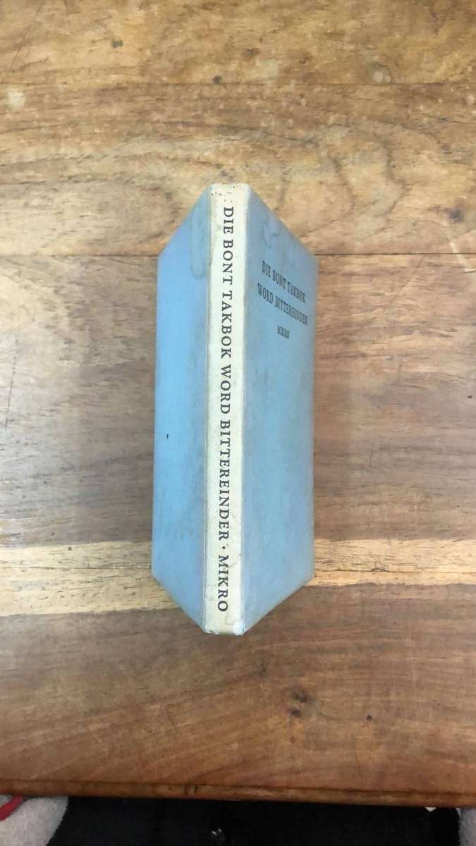 Die Bont Takbok Word Bittereinder - Mikro (Hardcover without DJ)