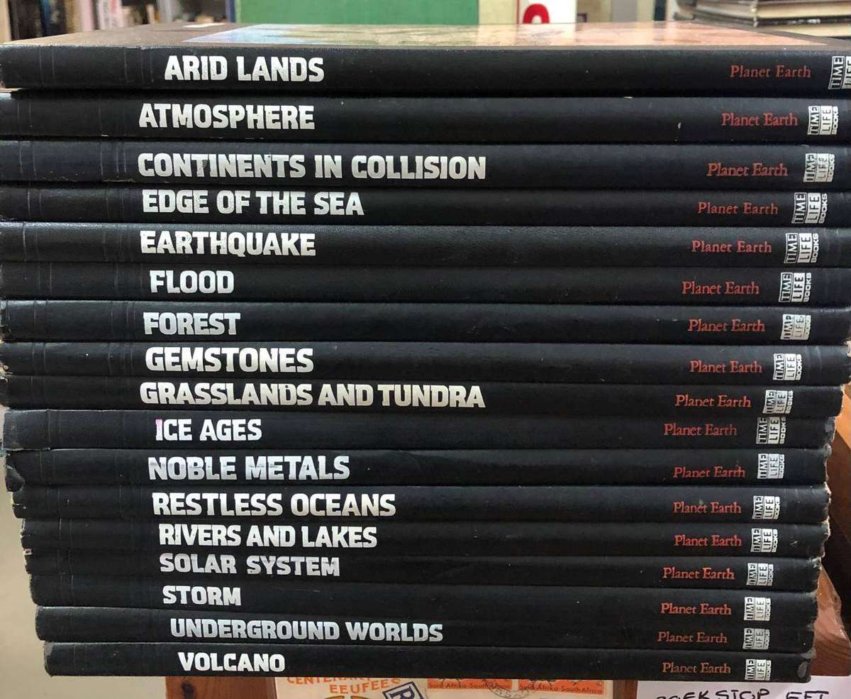 Time Life Books - Planet Earth set of 17 books (Hardcover with no dj)