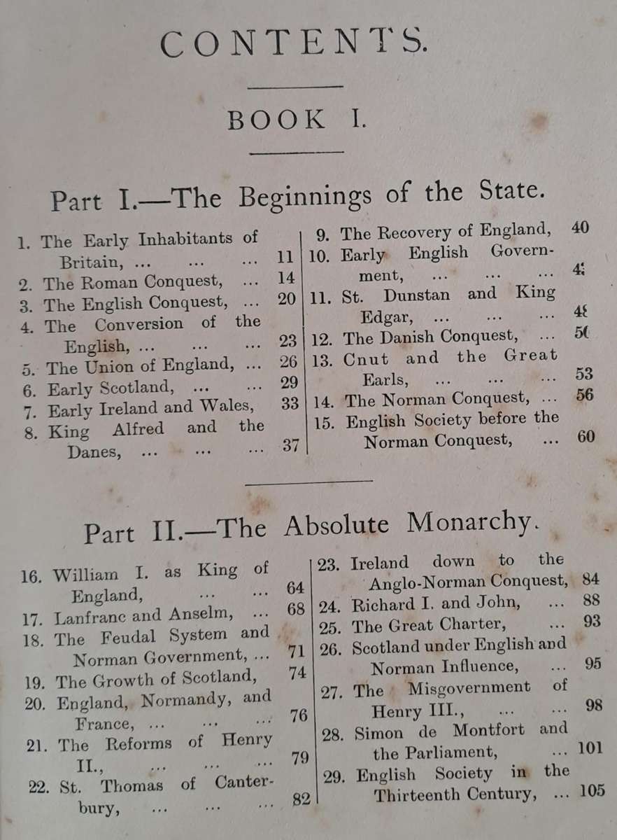 Nelsons School History - G. W. Prothero & M.A. & Litt.d. (Hard cover with no DJ)