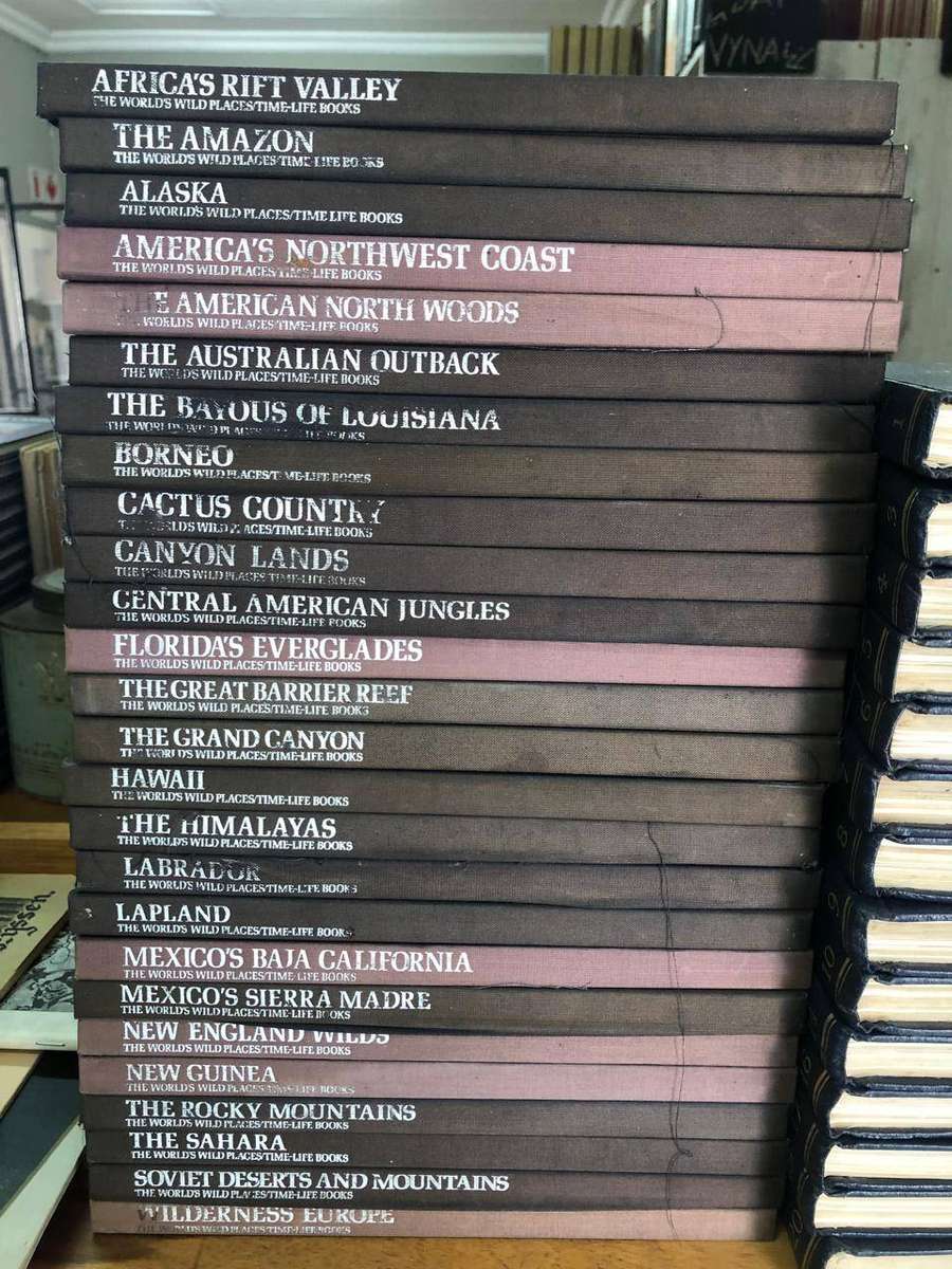 Set of 26 The World's Wild Places/Time-Life Books (Hardcover with no dj)