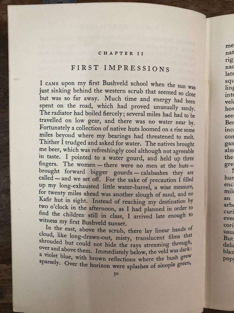 (First Edition) Bushveld Doctor - C Louis Leipoldt (Hardcover with no dj)