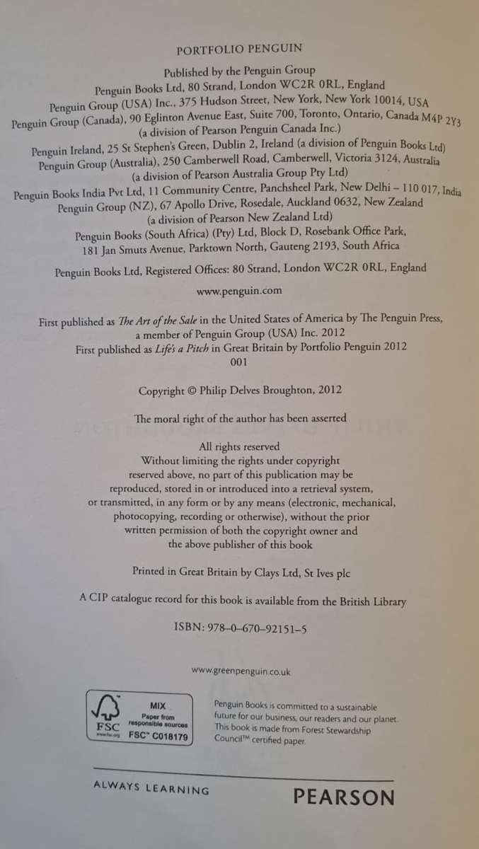 Life's a Pitch - Philip Delves Broughton (Paperback)