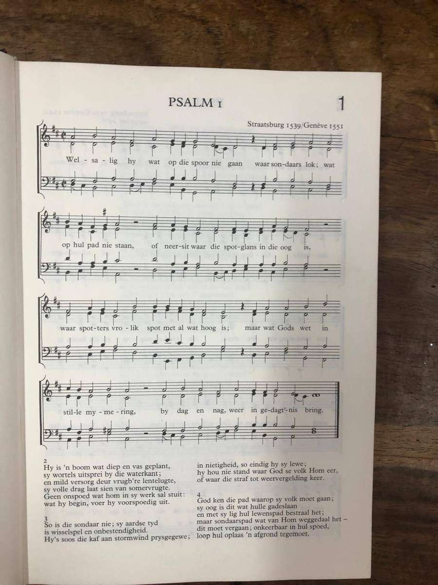 Koraalboek vir Psalms en Gesange - NG Kerk Uitgewers (Hardcover with no dj)