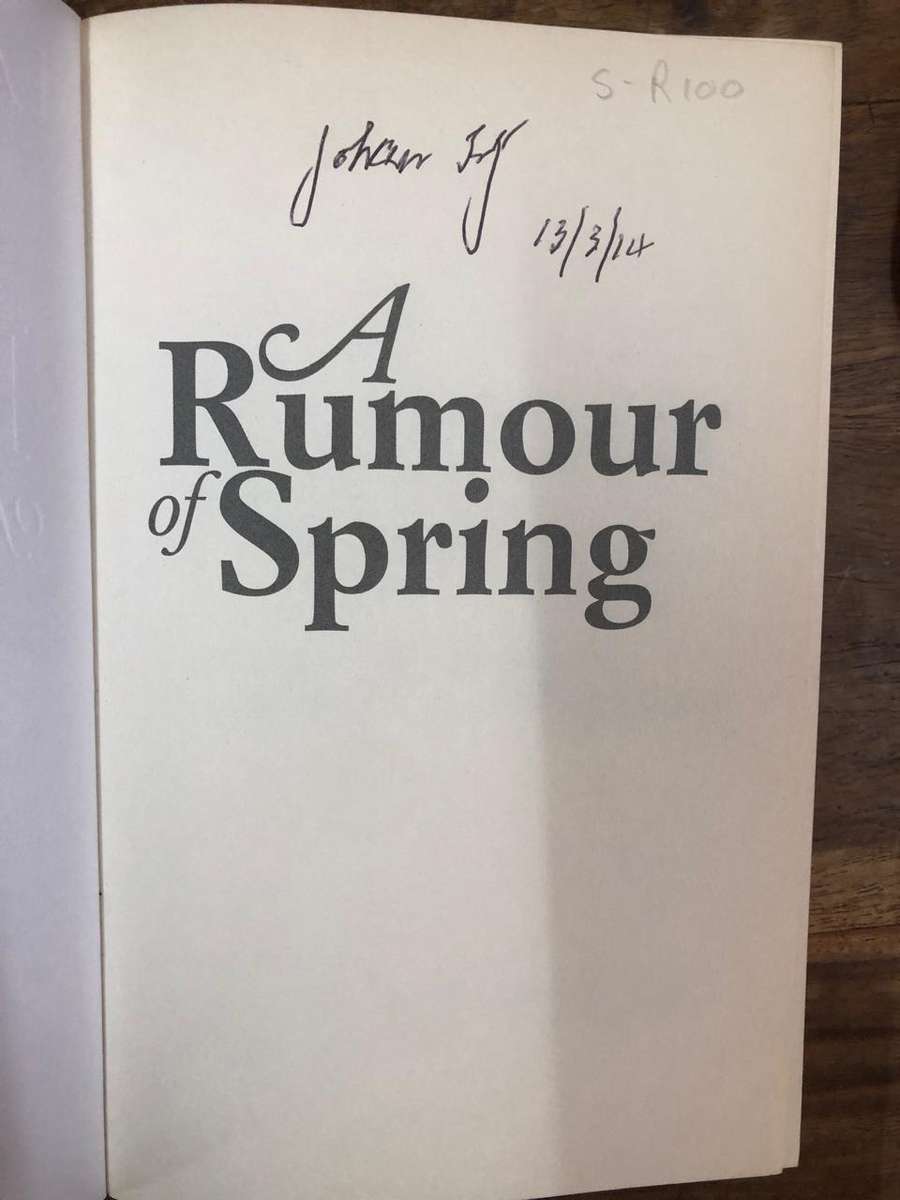A Rumour of Spring - Max Du Preez (Paperback)
