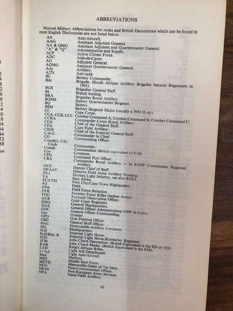 The History of the Transvaal Horse Artillery 1904 to 1974 - Neil Orpen (Hardcover with dj)