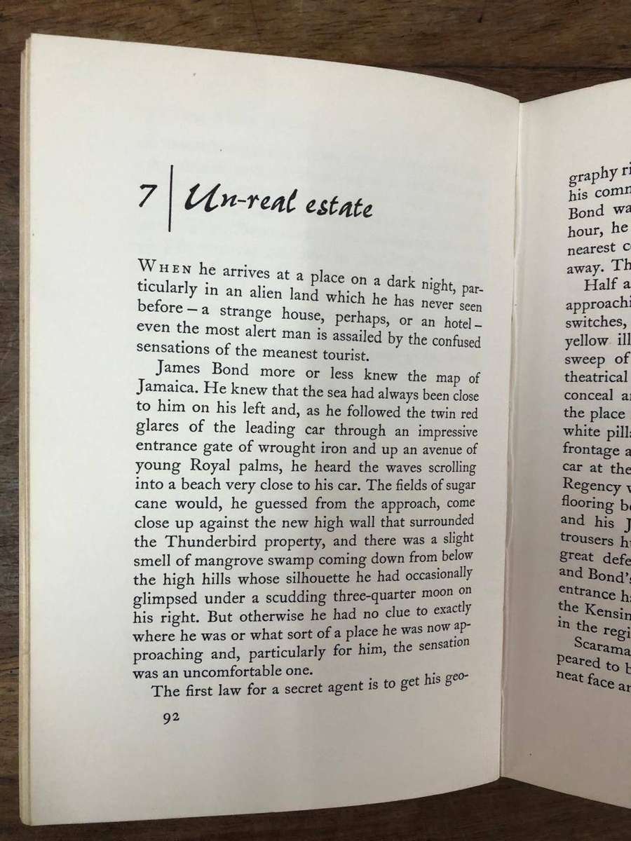 The Man with the Golden Gun - Ian Fleming (Hardcover with no dj) First Edition