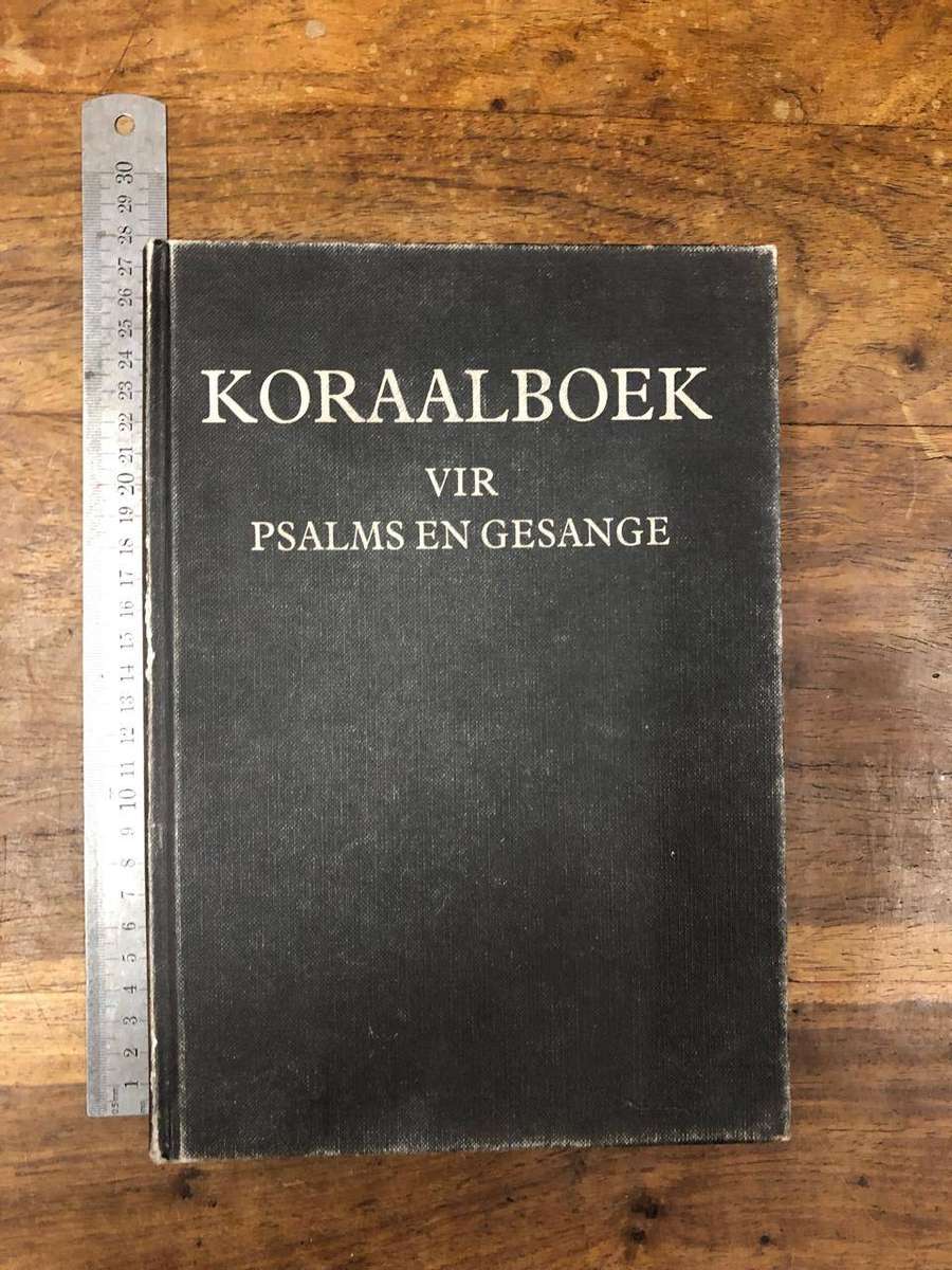 Koraalboek vir Psalms en Gesange - NG Kerk Uitgewers (Hardcover with no dj)